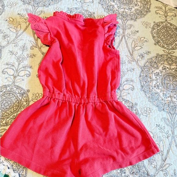 Ralph Lauren Coral Romper Size 12 Months - Picture 3 of 3